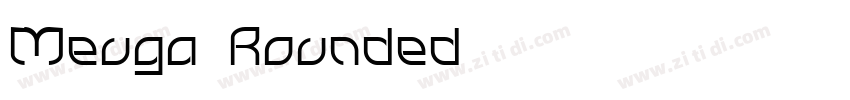 Meuga Rounded字体转换